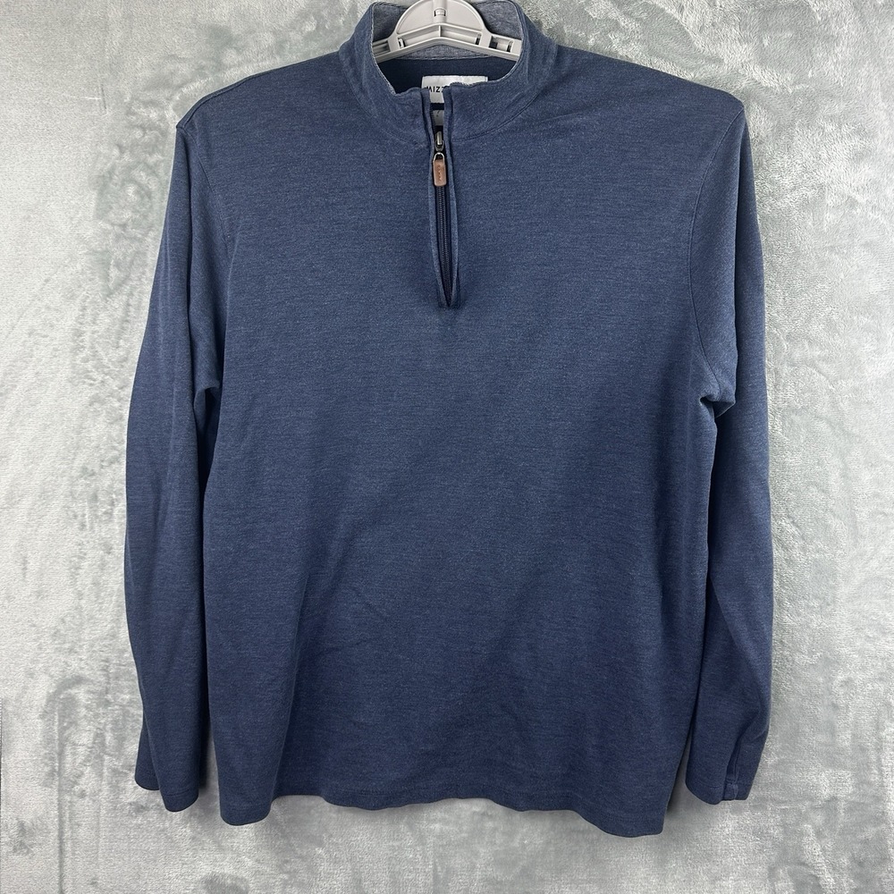 Mizzen Main Quarter Zip Adult XXL Navy Performance Pullover